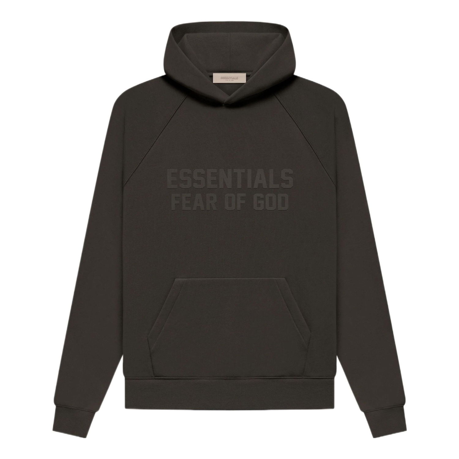 Суитчър Fear of God Essentials Hoodie Черно | FOG-FW22-558, 0