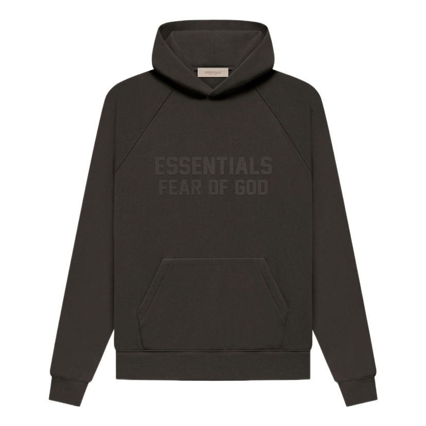 Суитчър Fear of God Essentials Hoodie Черно | FOG-FW22-558