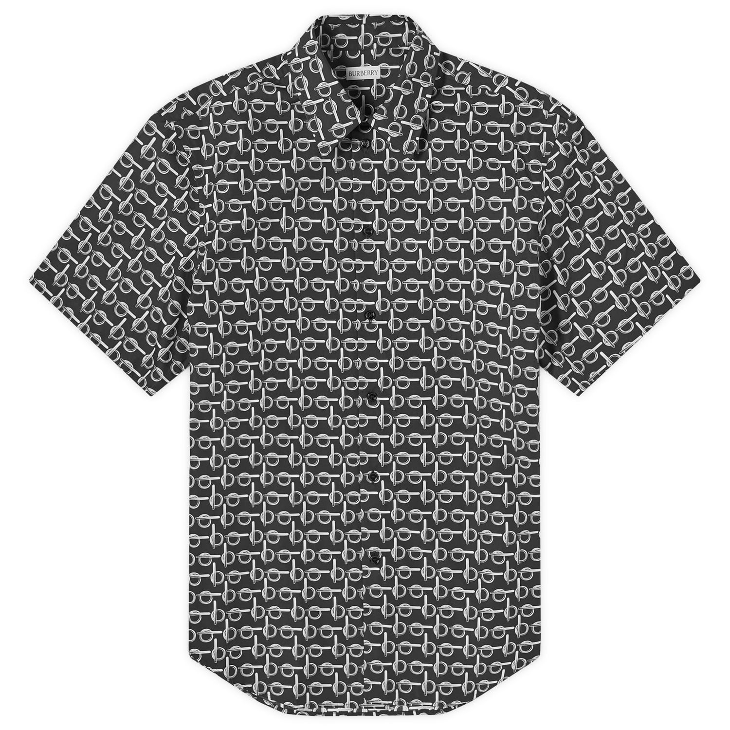 Риза Burberry All Over Print Черно | 8089074-B9593, 0