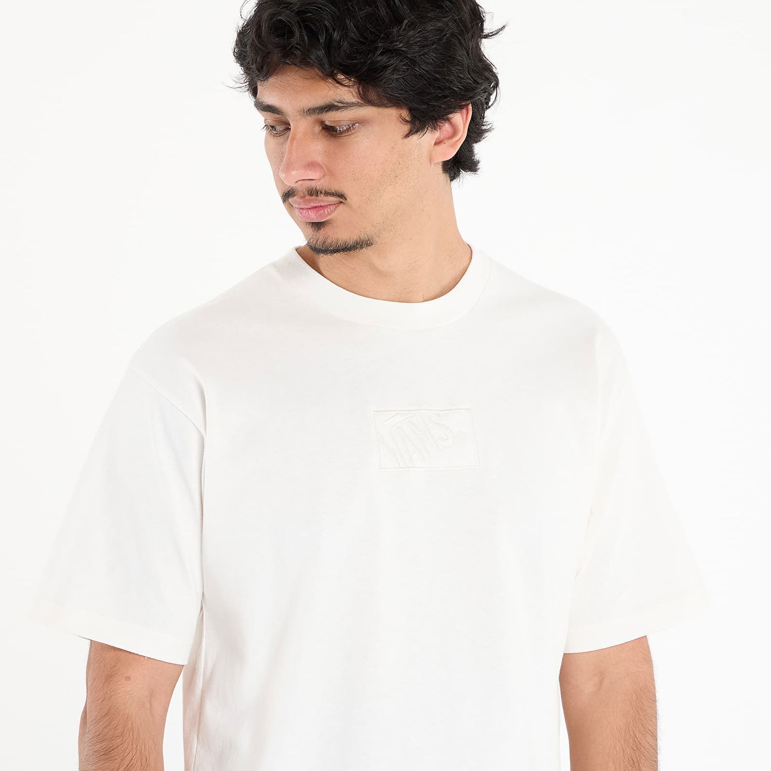 Тениска Vans Blocked Box Loose Fit T-Shirt Size L Бяло | VN000RAPFS8, 1