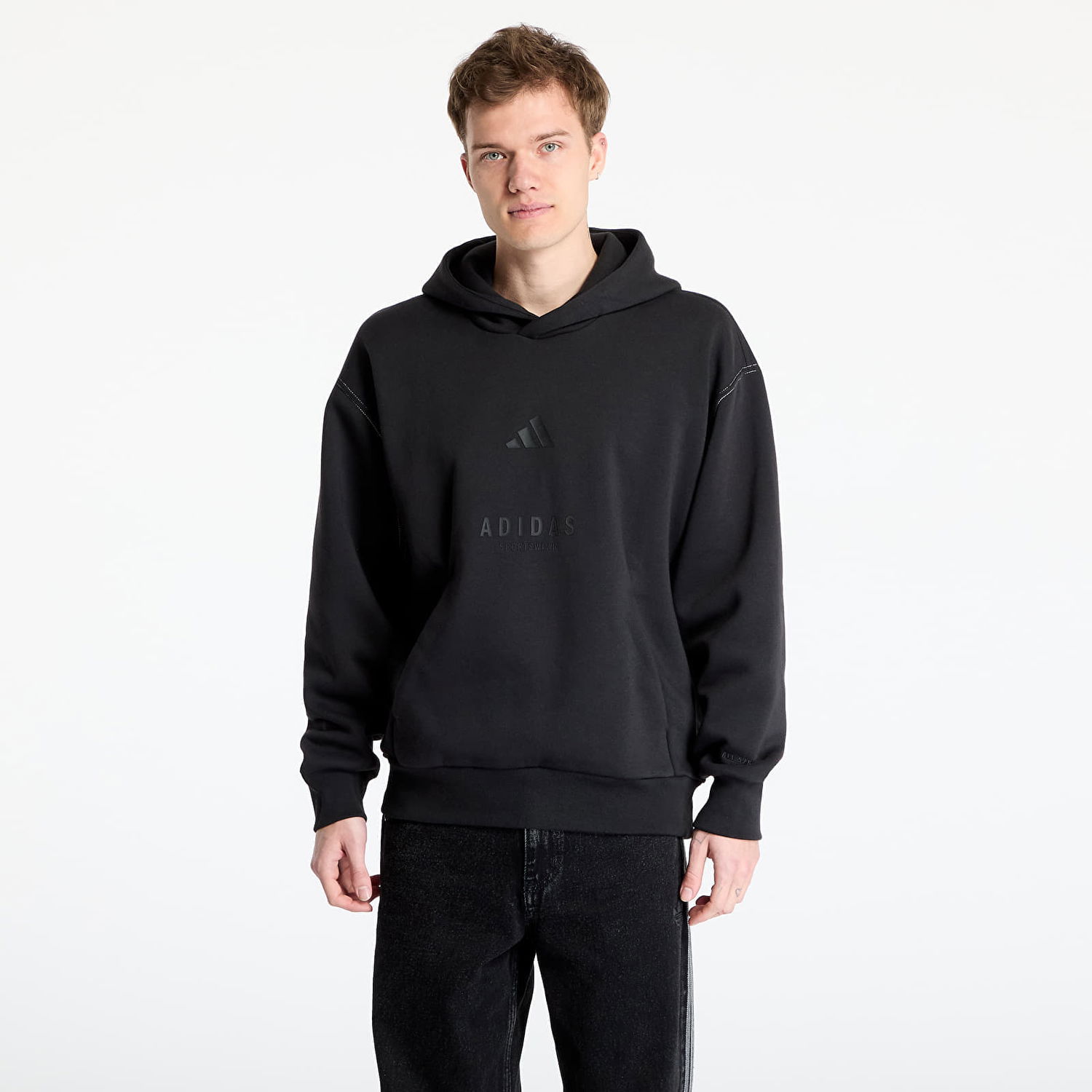 Суитчър adidas Originals All Szn Graphic Hoodie Черно | JJ3665, 0