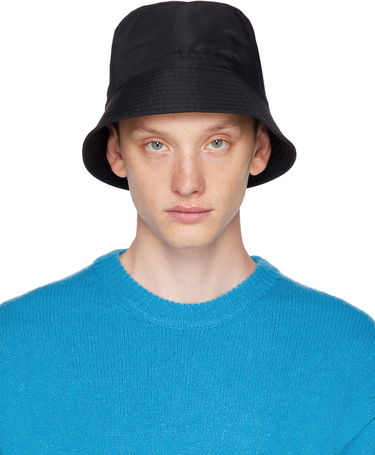 Шапка WOOYOUNGMI Nylon Bucket Hat Черно | W233AC53, 0