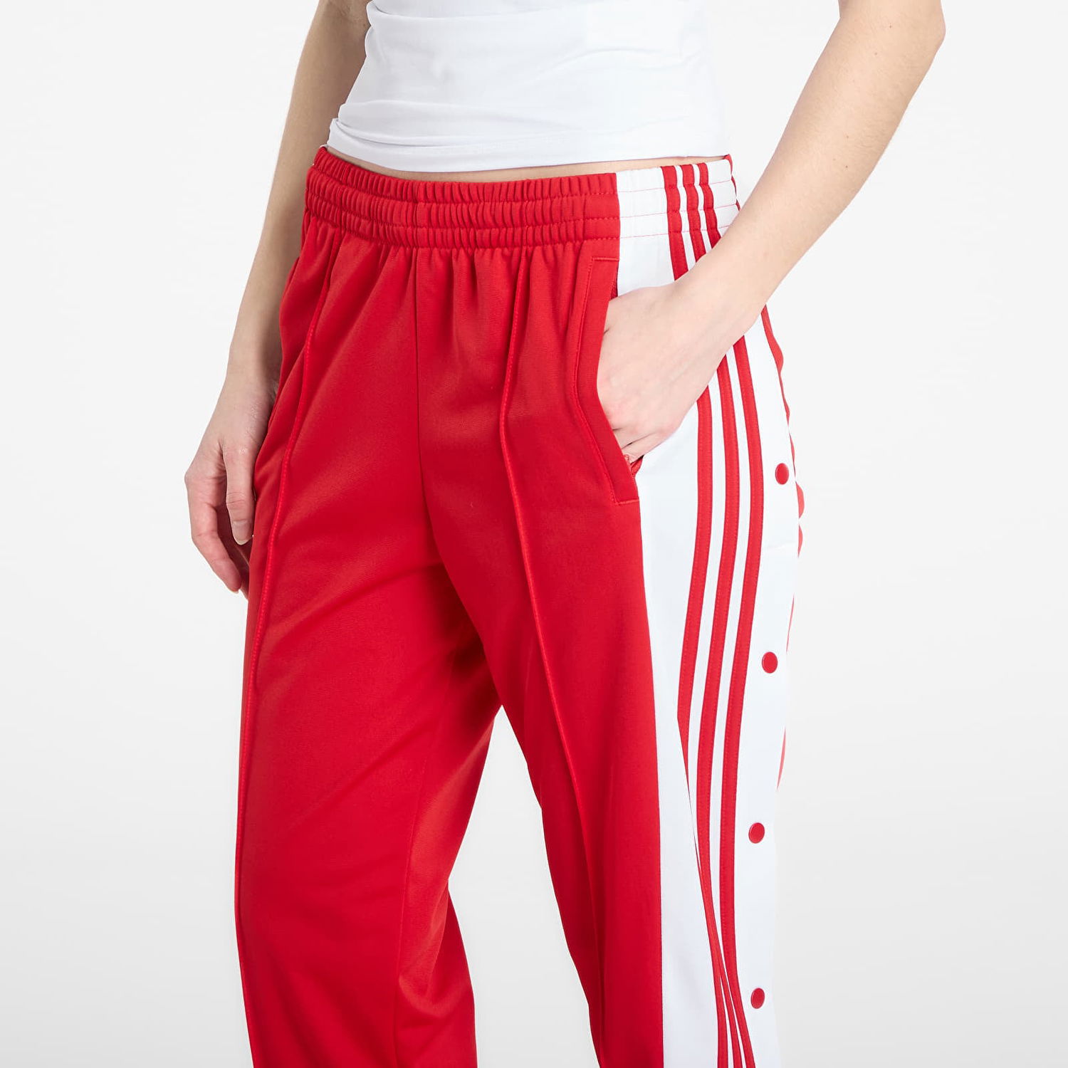 Панталони adidas Performance Adibreak Track Pants Червено | KD6324, 1
