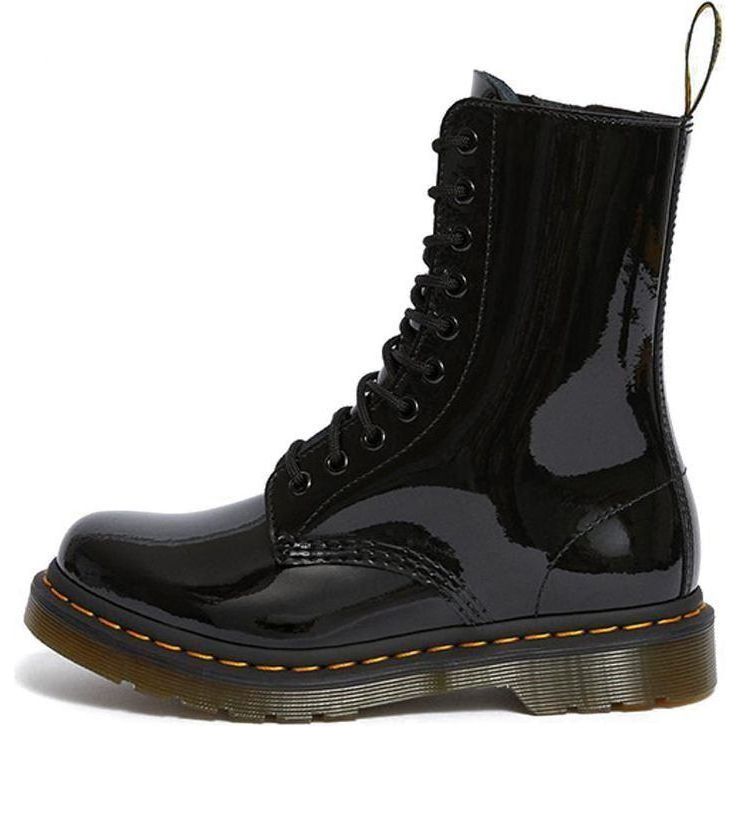 Кецове и обувки Dr. Martens 1490 Patent Lamper Boots Черно | 25277001, 0