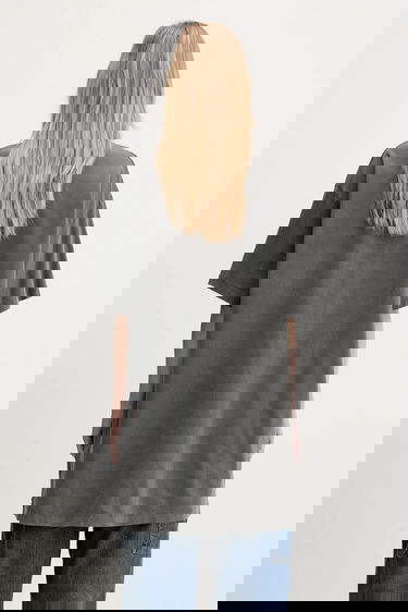 Тениска Carhartt WIP Nelson Grand Relaxed Fit Pocket T-Shirt Сиво | I034621.87GD, 2