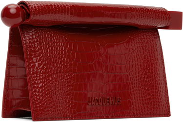 Портфейл Jacquemus Jacquemus La Croisière 'The Small Rond Carré' Clutch Червено | 25E241BA392-3238, 1