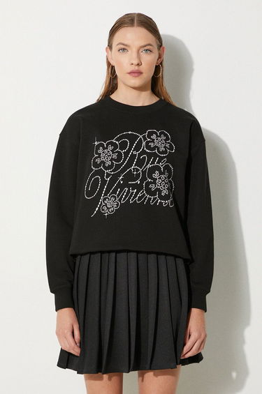 Суитчър KENZO Sweatshirt Constellation Emb Classic Черно | FE62SW1654MF.99J, 0