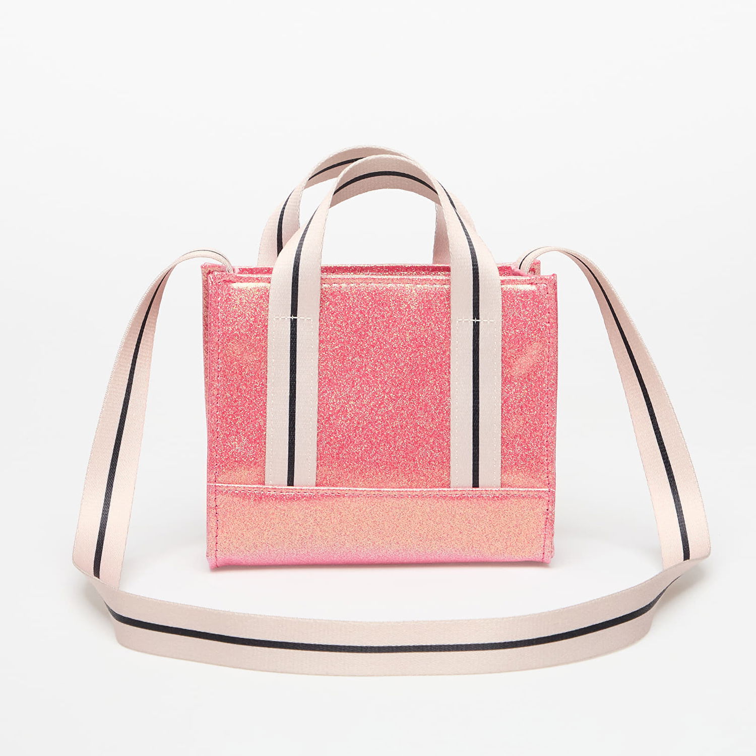 Голяма пазарска чанта Palm Angels Palm Angels Glitter Mini Tote Bag Розово | PGNA003S25FAB0023003, 1