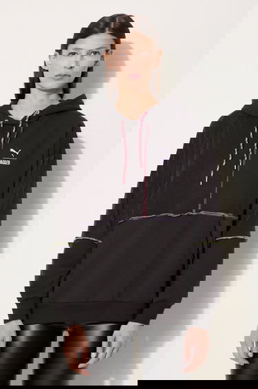 Суитчър Puma Ragged Exposed Seam Hoodie Черно | 539128, 0