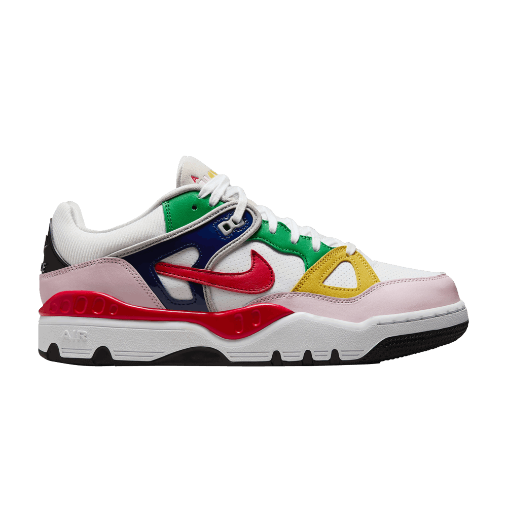 Кецове и обувки Nike Nigo x Air Force 3 Low "White Multicolor" Многоцветен | FQ7012-100, 1