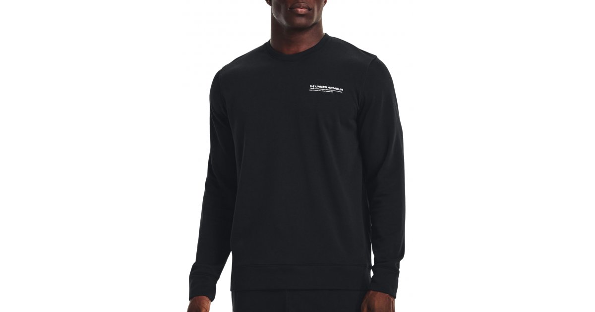 Пуловер Under Armour Under Armour Rival Terry Logo Crew Sweatshirt Черно | 1373384-001, 1