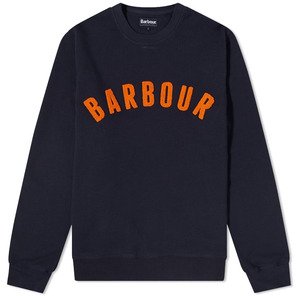 Суитчър Barbour Prep Logo Crew Sweat Тъмно синьо | MOL0101NY91, 0