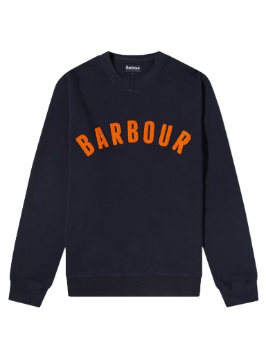 Суитчър Barbour Prep Logo Crew Sweat Тъмно синьо | MOL0101NY91