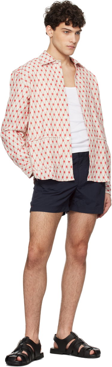 Риза Orlebar Brown Orlebar Brown Barkley Embroidered Resort Shirt Бежово | 280047, 3