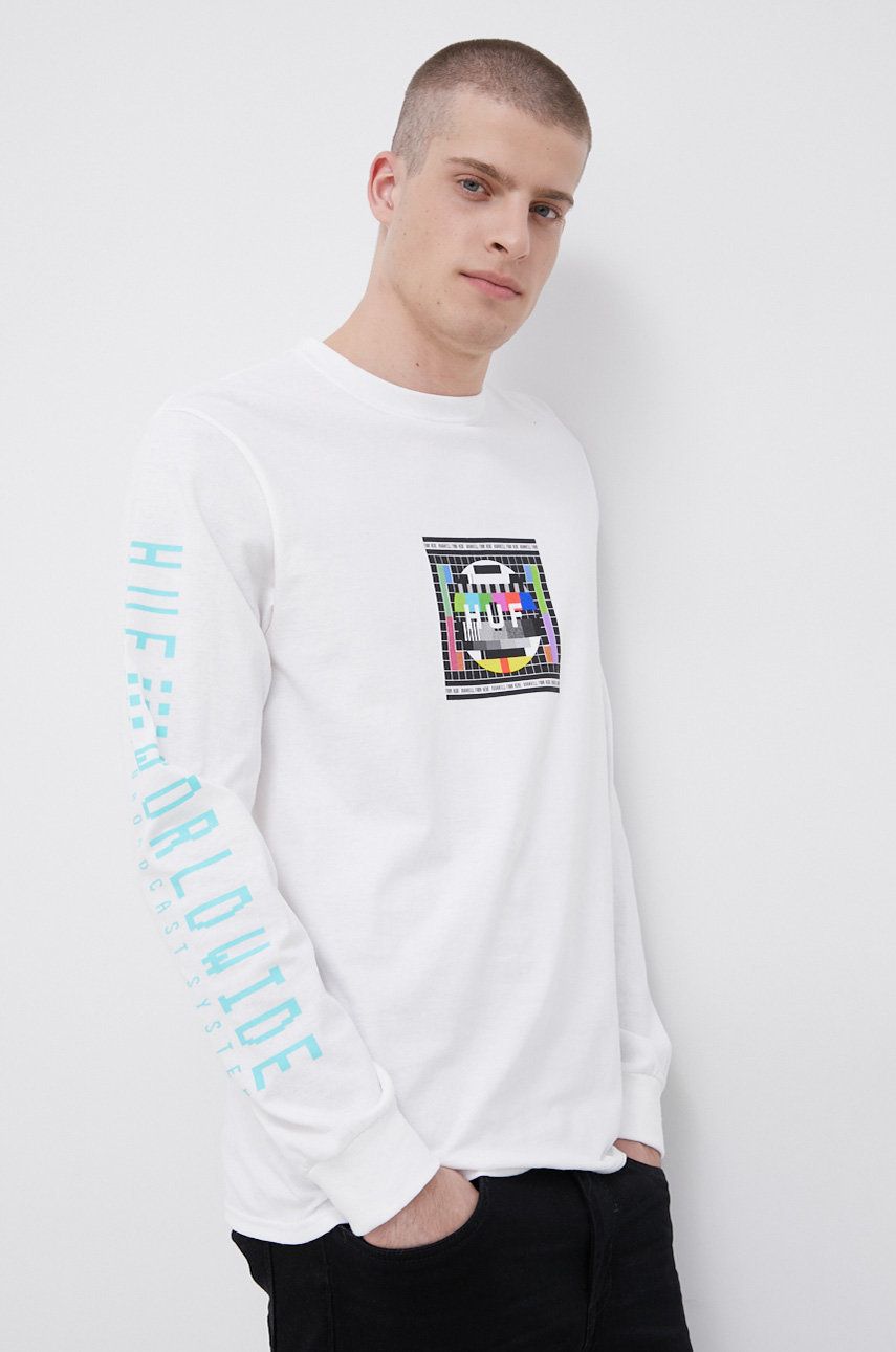 Тениска HUF Test Sreen T-Shirt Бяло | ts01492, 0