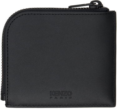 Портфейл KENZO Paris Leather Черно | FD55PM823L41, 1