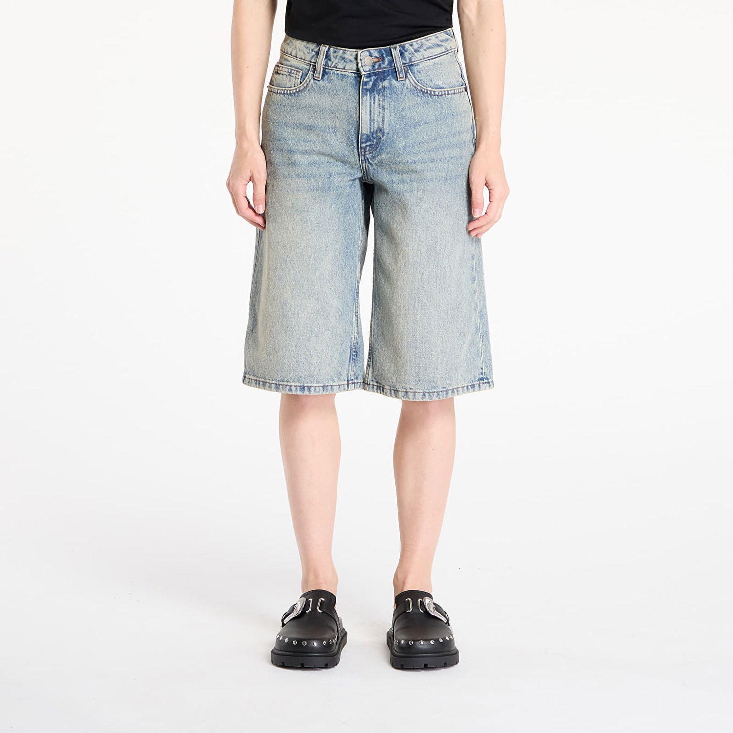 Къси панталони GUESS Guess Originals Bermuda Shorts Синьо | W5GD1KD5MKB-GTLW, 0