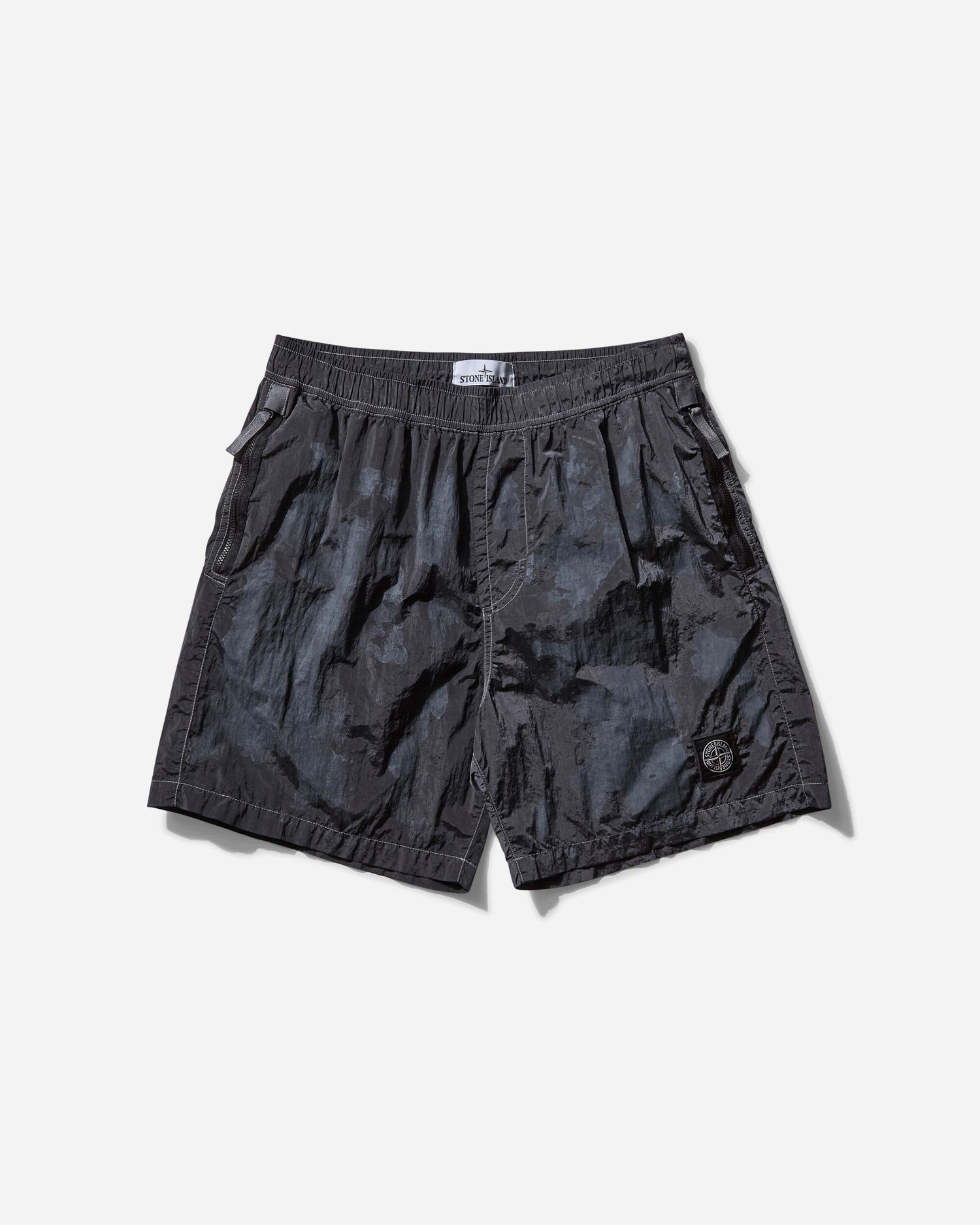 Бански Stone Island Stone Island Nylon Metal Camo Swim Shorts Черно | K1S15-B100010-S0A78 V0062, 0