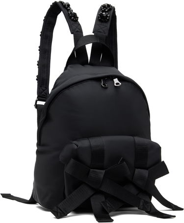 Раница Simone Rocha Simone Rocha Beaded Utility Bow Backpack Черно | BAG179TB-M 0761, 1