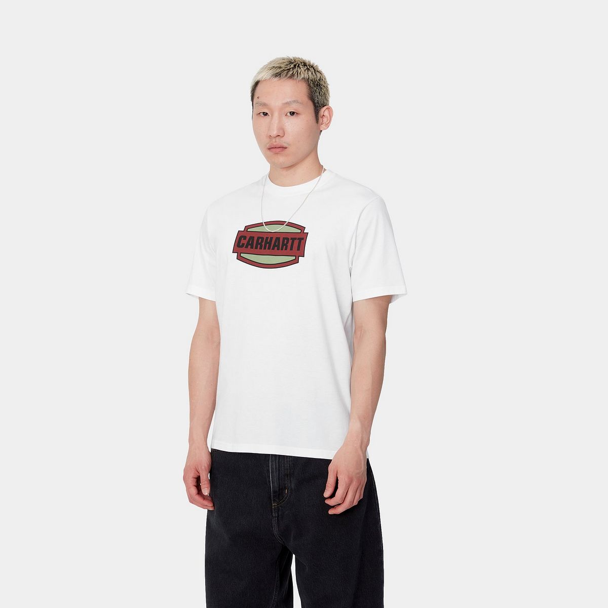 Тениска Carhartt WIP Short Sleeve Graphic Logo T-Shirt Бяло | I033637_9, 0