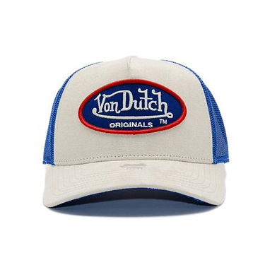 Шапка с козирка Von Dutch Von Dutch Trucker Boston Suede Cap Бяло | VD-7030828, 1