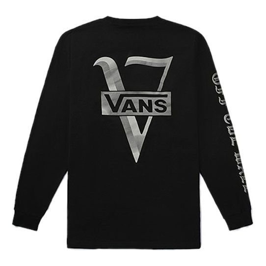 Суитчър Vans Vans Long Sleeve T-Shirt Черно | VN0A4MUSBLK, 0