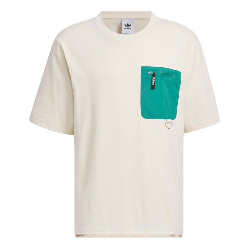Тениска adidas Originals Adventure Pocket T-Shirt Бяло | IK8587