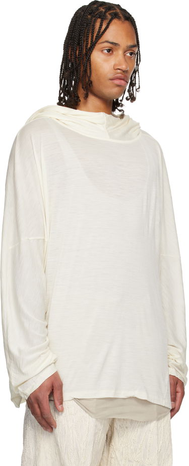 Суитчър Rick Owens Concordians Loose-Fit Cowl Neck Tunic Hoodie Бежово | RR02E1502 JSW, 1