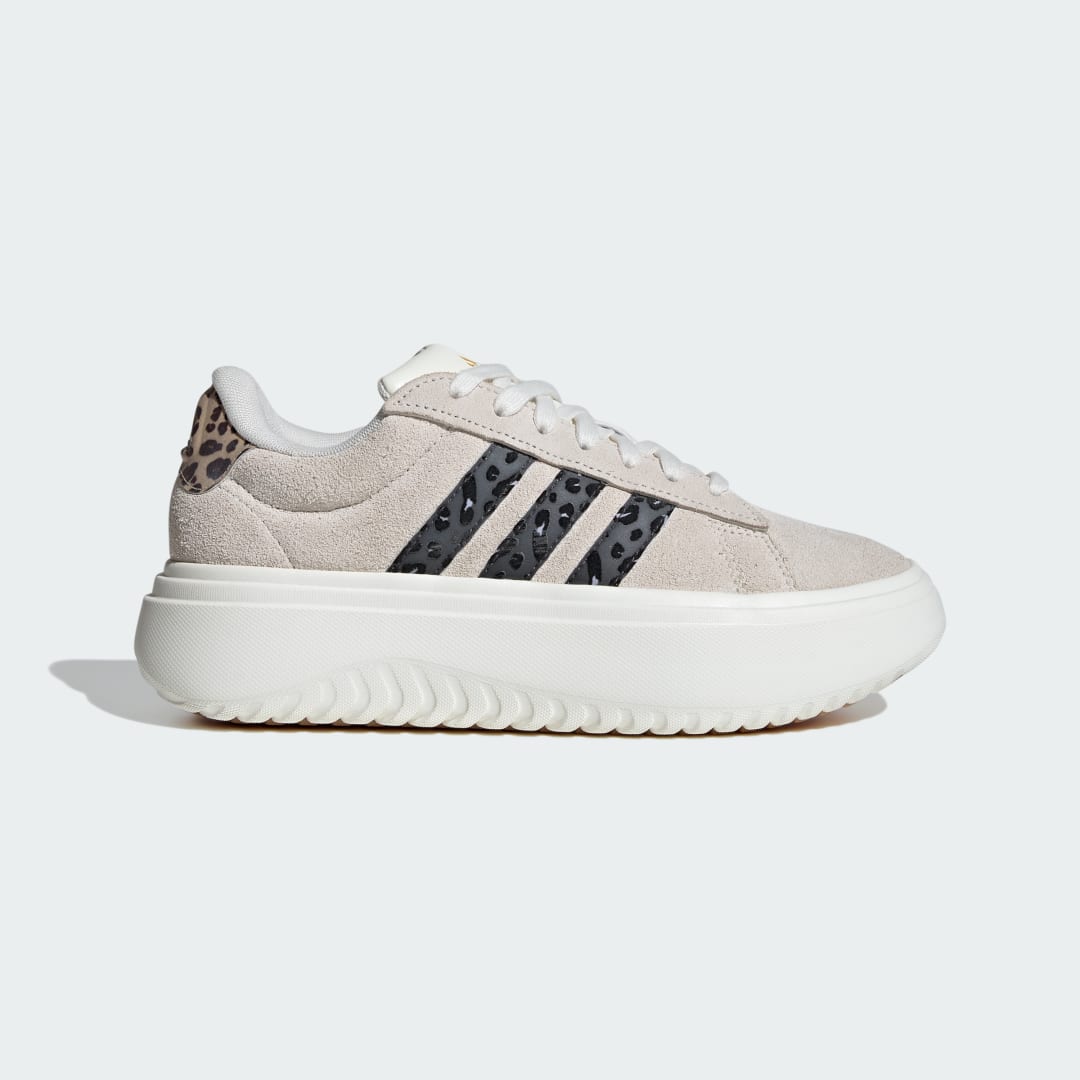 Кецове и обувки adidas Performance Grand Court Platform Бежово | IE3620, 0