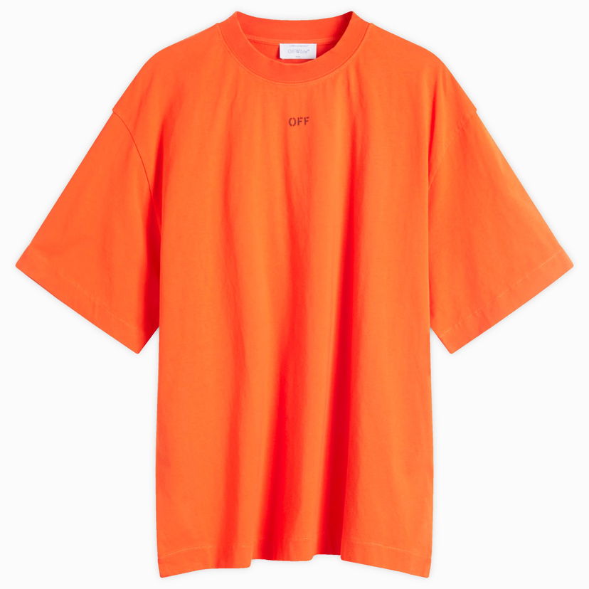 Тениска Off-White Vibe Arrow Skate T-Shirt Оранжево
 | OMAA120S25JER00F2010