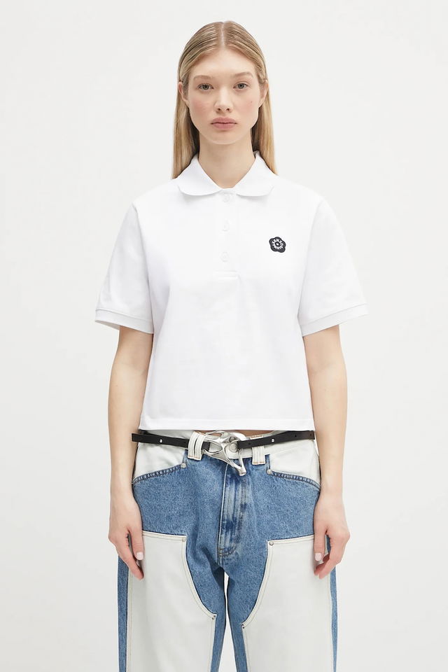 Kenzo Boke Flower 2.0 Cropped Polo Shirt