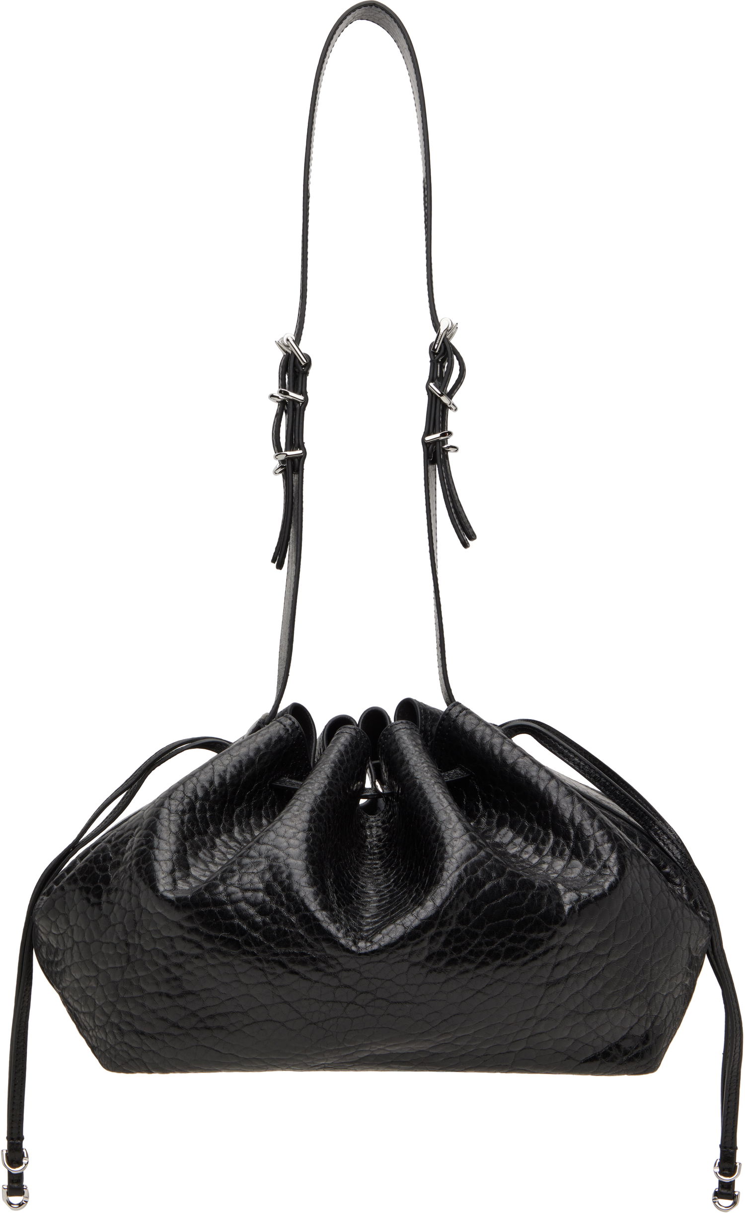 Дамска чанта Givenchy Medium Pumpkin Bag Черно | BB510TB24X001, 0