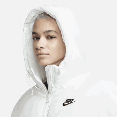 Парка Nike Sportswear Classic Puffer Therma-FIT Loose Hooded Parka Бяло | FB7675-133, 2