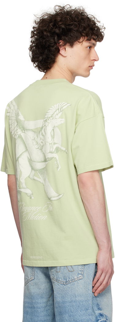 Тениска Represent Clo 'Elegance In Motion' T-shirt Зелено | MLM41066, 2