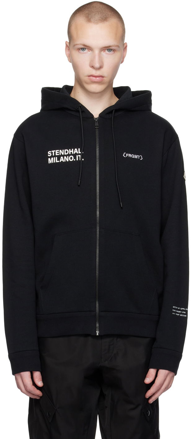 Суитчър Moncler x Genius 7 FRGMT Hiroshi Fujiwara Hoodie Черно | I209U8G00001M2372, 0