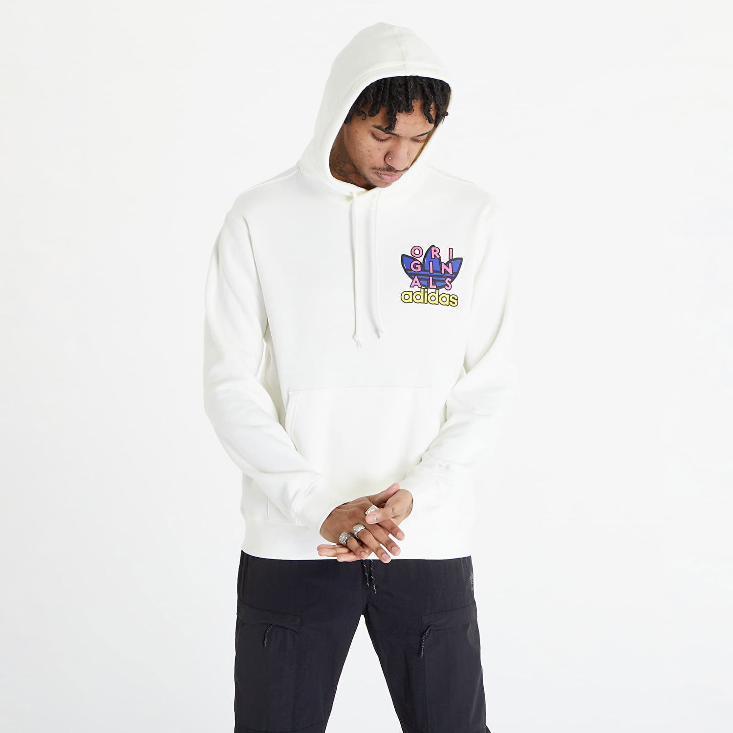 Суитчър adidas Originals Trefoil Hood 1 White Бяло | IS2916, 0
