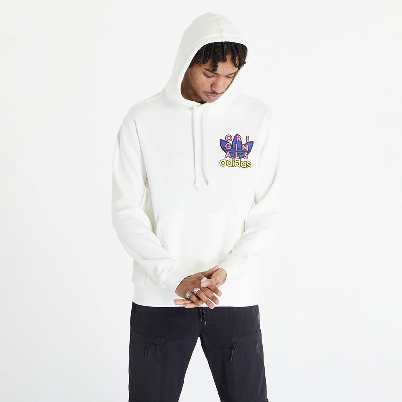 Суитчър adidas Originals Trefoil Hood 1 White Бяло | IS2916