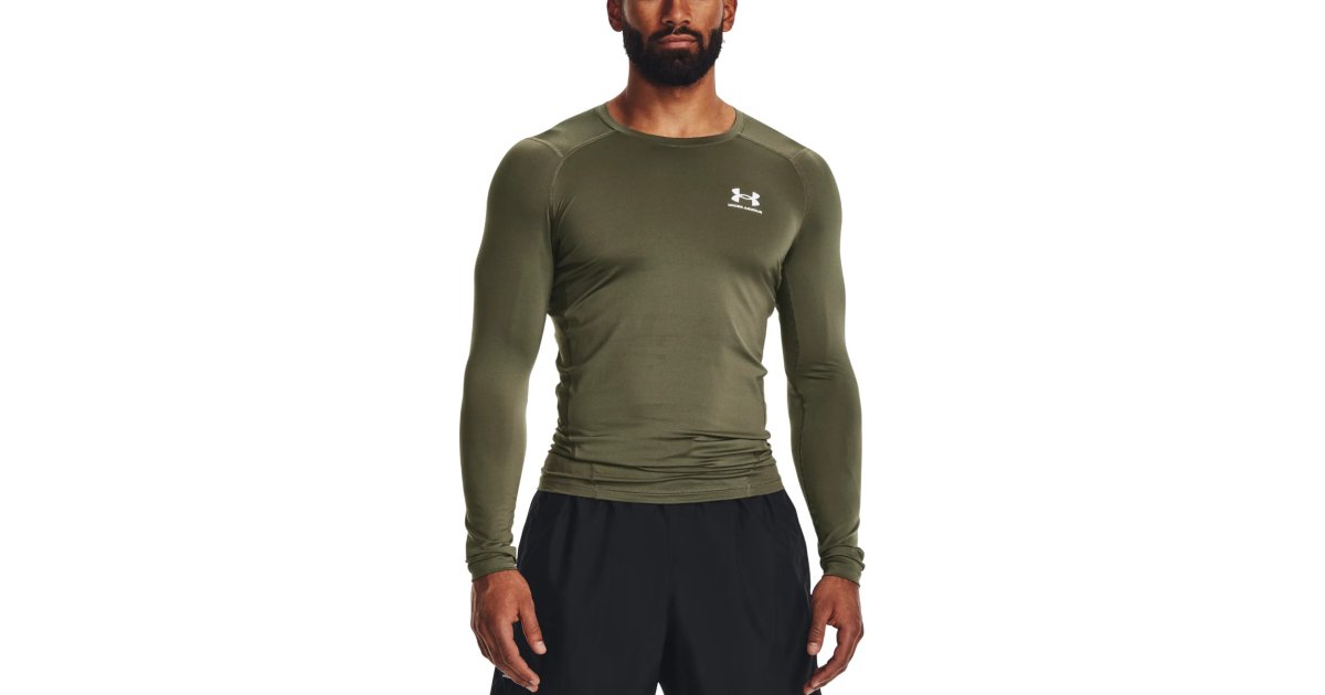 Тениска Under Armour HeatGear Зелено | 1361524-390, 1