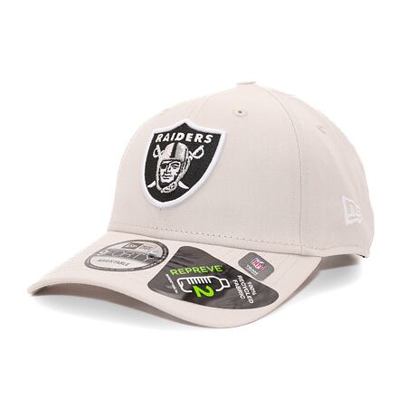 9FORTY NFL Repreve Las Vegas Raiders Stone / Black One Size