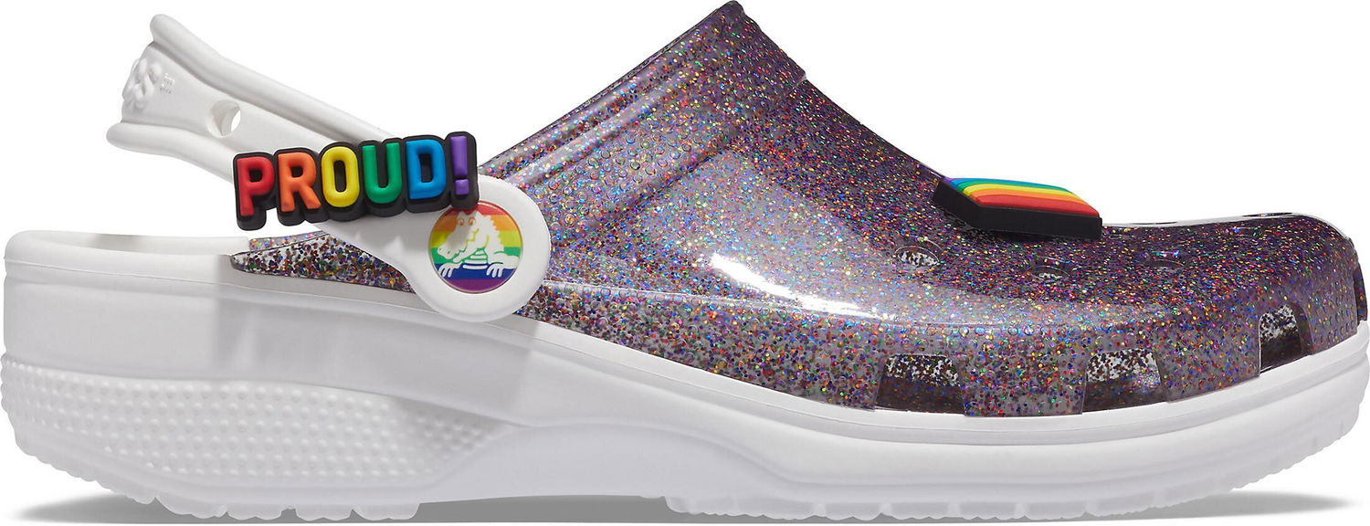Кецове и обувки Crocs Classic Clog "Glitter Pride" Многоцветен | 207343-100, 0