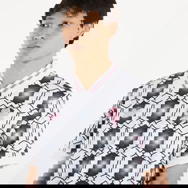 Фланелка adidas Originals Juve Geometric Print V-Neck Jersey Многоцветен | JM9447, 2