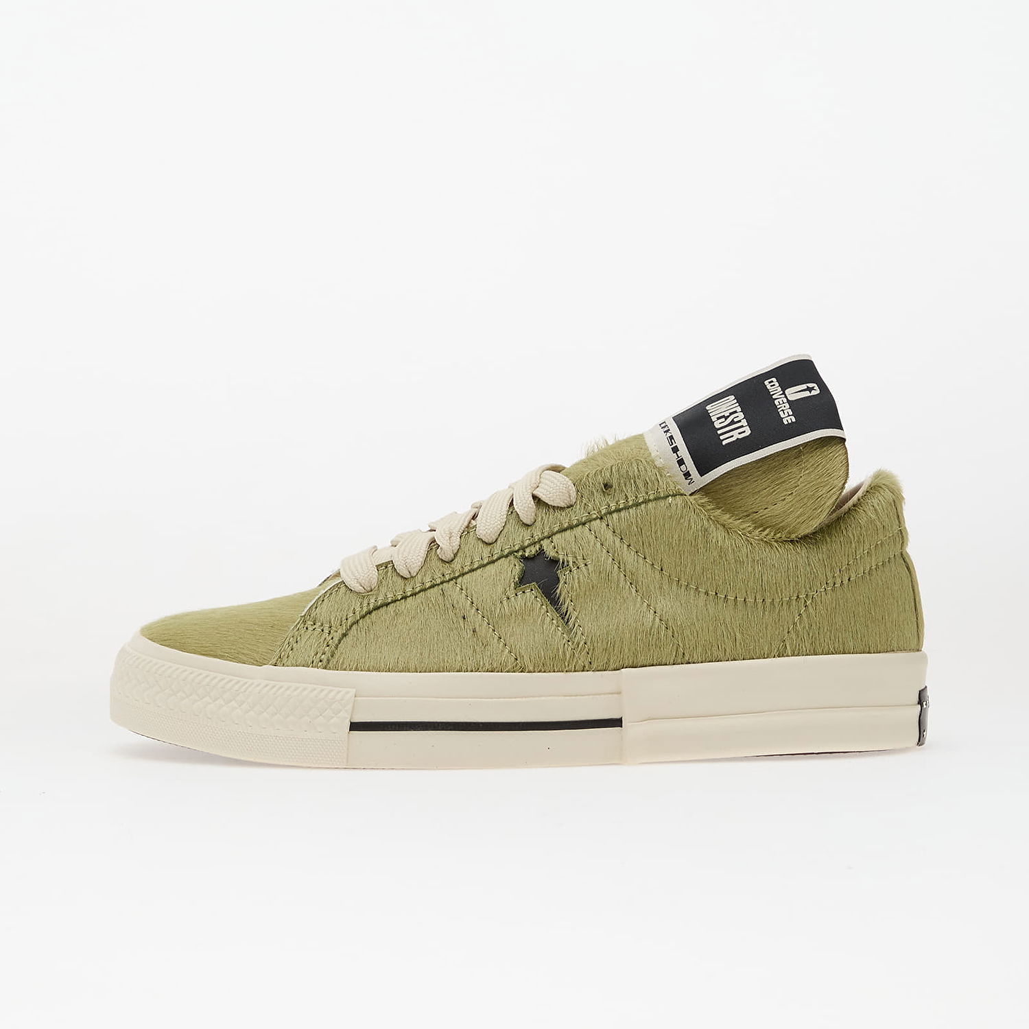 Кецове и обувки Rick Owens Rick Owens DRKSHDW x Converse Fur Onestr 40.5 Зелено | DC02EX797 A14R0 E2, 0