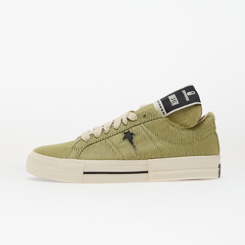 Кецове и обувки Rick Owens Rick Owens DRKSHDW x Converse Fur Onestr 40.5 Зелено | DC02EX797 A14R0 E2