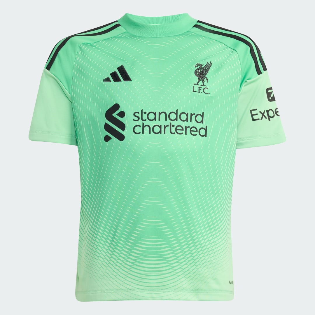 Фланелка adidas Performance Liverpool FC 25/26 Youth Goalkeeper Jersey Зелено | JZ4089, 0