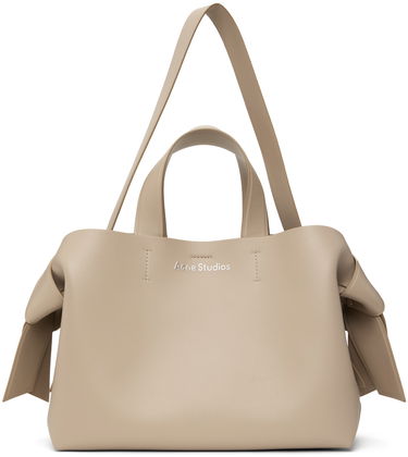 Голяма пазарска чанта Acne Studios Musubi Midi Tote Bag Бежово | A10338-, 0