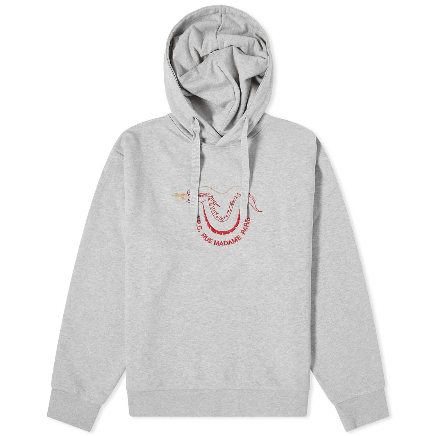 Суитчър A.P.C. Luck Hoodie Сиво | COEIP-M27896-PLA, 0