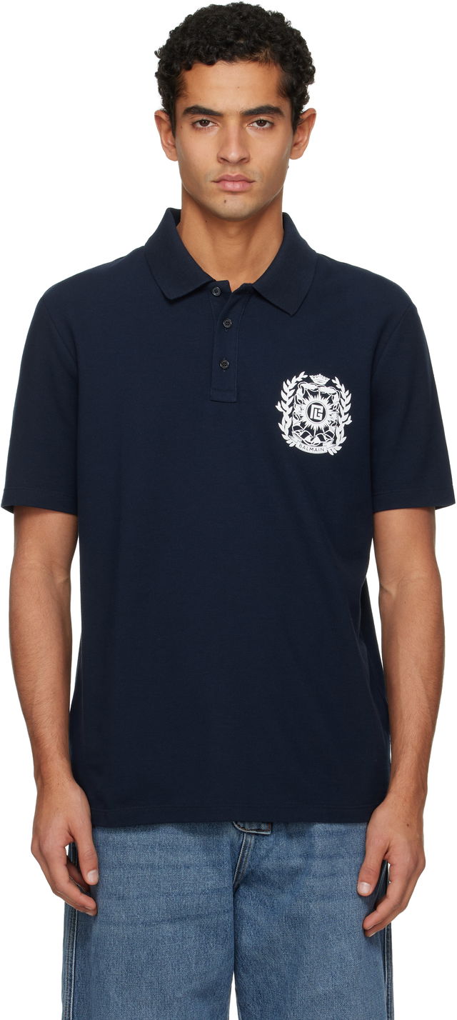 Print Cotton Polo