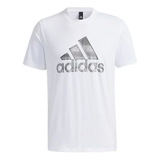 Тениска adidas Originals Logo Graphic Sports Tee Бяло | GP0973, 0