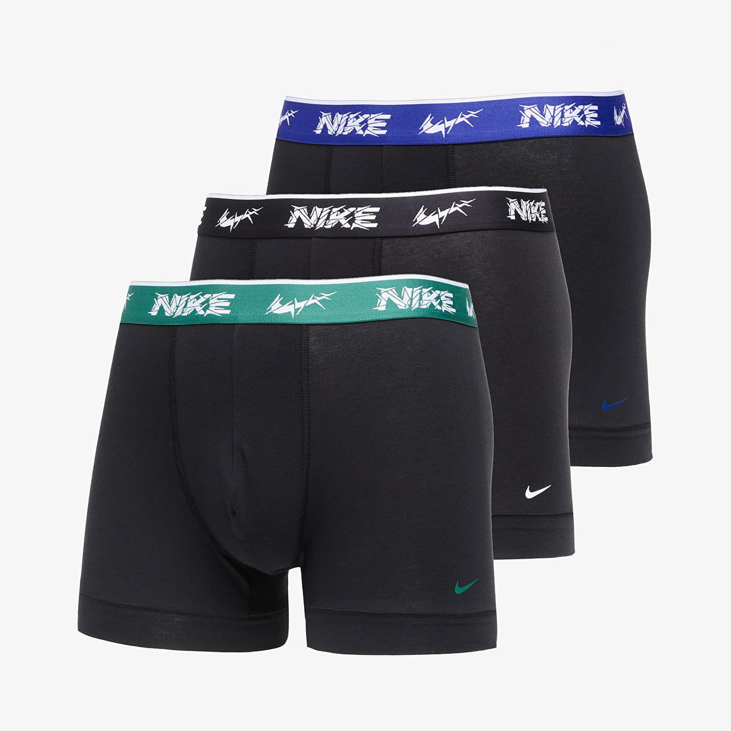 Боксерки Nike DRI-FIT Everyday Cotton Stretch Trunk 3-Pack Black Черно | 0000KE1008-EYC, 0