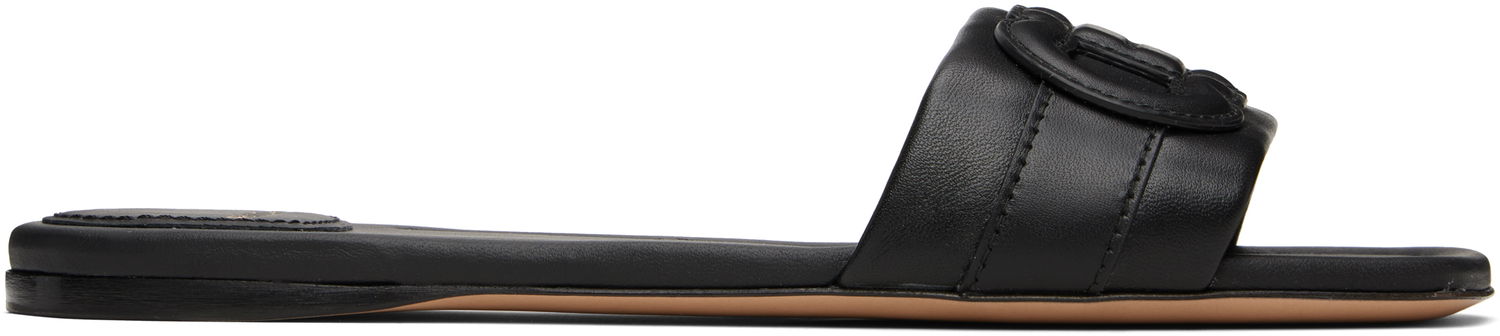 Аксесоари FERRAGAMO Salvatore Ferragamo Gancini Slides Черно | 779890, 0